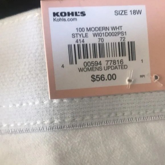 EVRI fit solutions modern white Capri - Picture 5 of 5